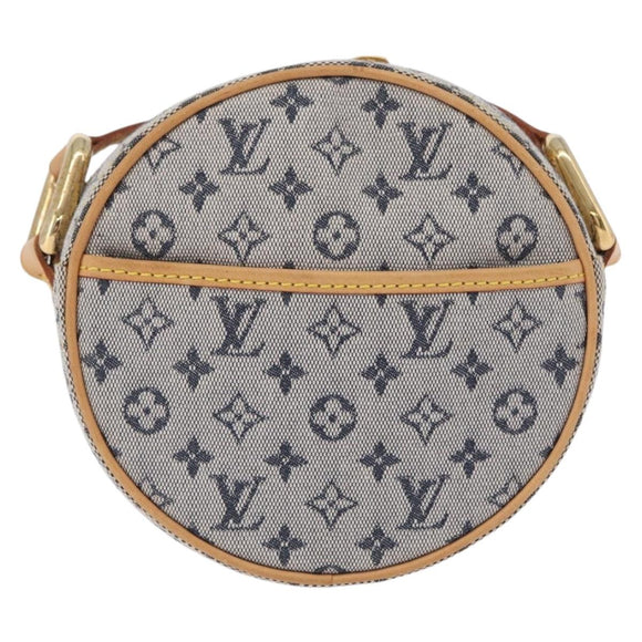 LOUIS VUITTON Monogram Mini Jeanne PM Shoulder Bag Blue M92001 LV Auth gh2364V