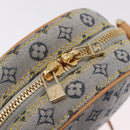 LOUIS VUITTON Monogram Mini Jeanne PM Shoulder Bag Blue M92001 LV Auth gh2364V-23