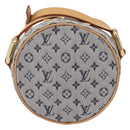 LOUIS VUITTON Monogram Mini Jeanne PM Shoulder Bag Blue M92001 LV Auth gh2364V-2