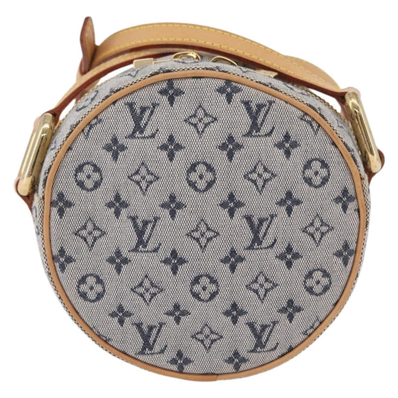 LOUIS VUITTON Monogram Mini Jeanne PM Shoulder Bag Blue M92001 LV Auth gh2364V