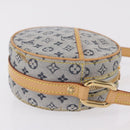 LOUIS VUITTON Monogram Mini Jeanne PM Shoulder Bag Blue M92001 LV Auth gh2364V-3