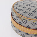 LOUIS VUITTON Monogram Mini Jeanne PM Shoulder Bag Blue M92001 LV Auth gh2364V-4