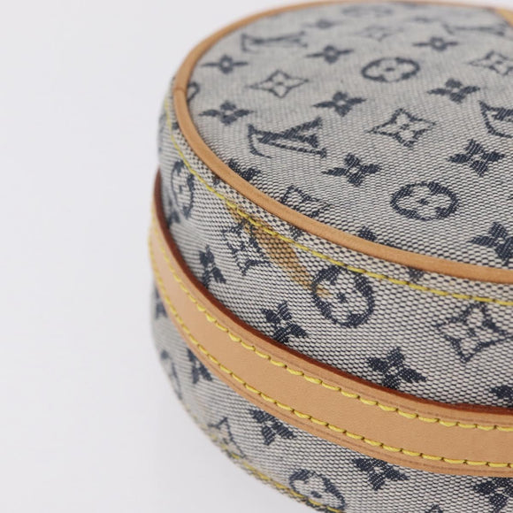 LOUIS VUITTON Monogram Mini Jeanne PM Shoulder Bag Blue M92001 LV Auth gh2364V