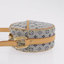 LOUIS VUITTON Monogram Mini Jeanne PM Shoulder Bag Blue M92001 LV Auth gh2364V-5