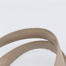 CHANEL New Travel Line Tote Bag Canvas Beige Gold Tone CC Auth gh2368-9