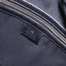 GUCCI GG Canvas Hand Bag Black Gold Auth gh237-14