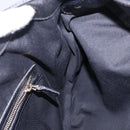 GUCCI GG Canvas Hand Bag Black Gold Auth gh237-17