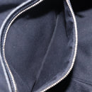 GUCCI GG Canvas Hand Bag Black Gold Auth gh237-18