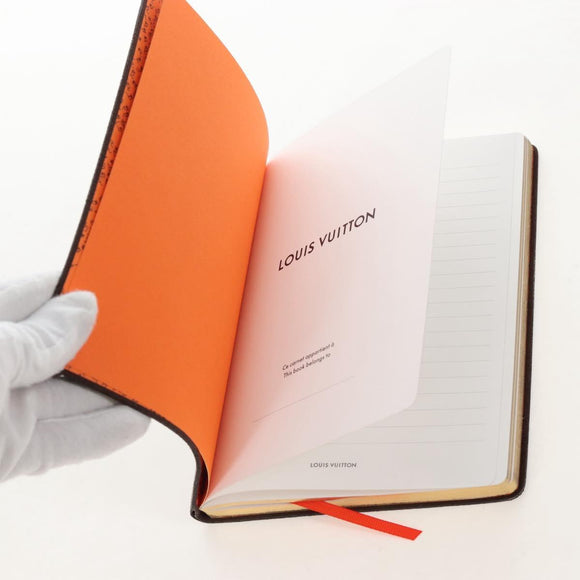 LOUIS VUITTON Catgram Notebook Kai Eclamance GI0358 LV Auth gh2372