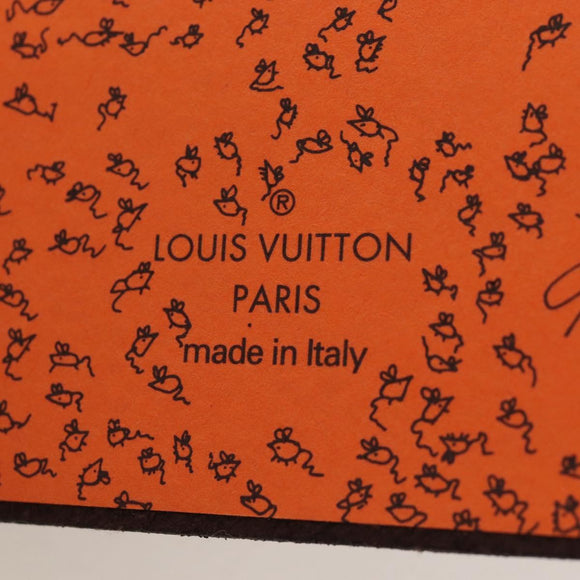 LOUIS VUITTON Catgram Notebook Kai Eclamance GI0358 LV Auth gh2372