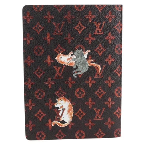 LOUIS VUITTON Catgram Notebook Kai Eclamance GI0358 LV Auth gh2372