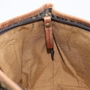 FENDI Zucca Canvas Hand Bag Black Gold Tone 7VA165 Auth gh2374-20