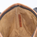 FENDI Zucca Canvas Hand Bag Black Gold Tone 7VA165 Auth gh2374-21