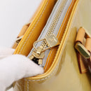 LOUIS VUITTON Monogram Vernis Houston Hand Bag Gris M91053 LV Auth gh2377-18