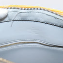 LOUIS VUITTON Monogram Vernis Houston Hand Bag Gris M91053 LV Auth gh2377-10