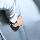 LOUIS VUITTON Monogram Vernis Houston Hand Bag Gris M91053 LV Auth gh2377-12