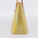 LOUIS VUITTON Monogram Vernis Houston Hand Bag Gris M91053 LV Auth gh2377-3