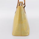 LOUIS VUITTON Monogram Vernis Houston Hand Bag Gris M91053 LV Auth gh2377-4