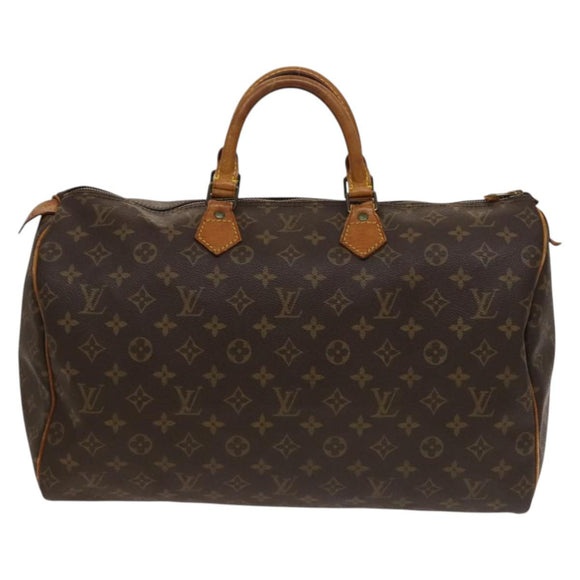 LOUIS VUITTON Monogram Speedy 40 Hand Bag M41522 LV Auth gh238