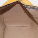 LOUIS VUITTON Monogram Vernis Mercer Boston Bag Beige M91000 LV Auth gh2380-25
