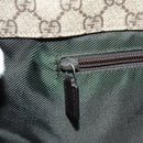 GUCCI GG Supreme Tote Bag PVC Beige Silver 91250 Auth gh2381-20