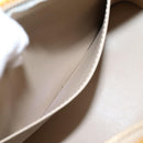 LOUIS VUITTON Monogram Vernis Houston Hand Bag Beige M91004 LV Auth gh2385-23