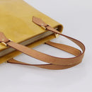 LOUIS VUITTON Monogram Vernis Houston Hand Bag Beige M91004 LV Auth gh2385-7
