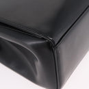 Christian Dior Shoulder Bag Patent Black Silver Auth gh2387-11