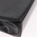 Christian Dior Shoulder Bag Patent Black Silver Auth gh2387-13