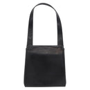 Christian Dior Shoulder Bag Patent Black Silver Auth gh2387-3