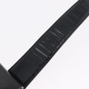 Christian Dior Shoulder Bag Patent Black Silver Auth gh2387-9
