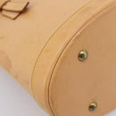 LOUIS VUITTON Nomad Bucket PM Shoulder Bag Beige M85001 LV Auth gh2389V-14