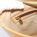 LOUIS VUITTON Nomad Bucket PM Shoulder Bag Beige M85001 LV Auth gh2389V-20