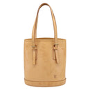 LOUIS VUITTON Nomad Bucket PM Shoulder Bag Beige M85001 LV Auth gh2389V-13