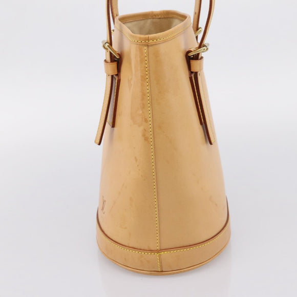 LOUIS VUITTON Nomad Bucket PM Shoulder Bag Beige M85001 LV Auth gh2389V