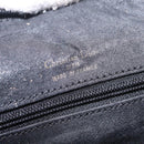 Christian Dior Canage Shoulder Bag Nylon Black Gold Tone Auth gh2397-19