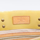 LOUIS VUITTON Monogram Vernis Reade MM Hand Bag Beige M91141 LV Auth gh2399-17