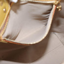 LOUIS VUITTON Monogram Vernis Reade MM Hand Bag Beige M91141 LV Auth gh2399-21