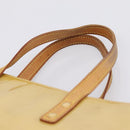 LOUIS VUITTON Monogram Vernis Reade MM Hand Bag Beige M91141 LV Auth gh2399-8