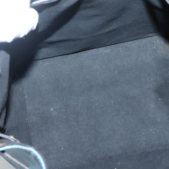 LOUIS VUITTON Epi Petit Noe Shoulder Bag Bicolor Black Blue M44152 Auth gh240