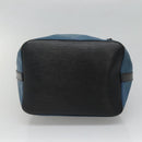 LOUIS VUITTON Epi Petit Noe Shoulder Bag Bicolor Black Blue M44152 Auth gh240-5