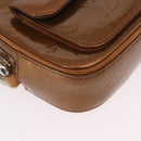 LOUIS VUITTON Monogram Vernis Christy MM Shoulder Bag Bronze M91109 Auth gh2403-15