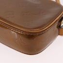 LOUIS VUITTON Monogram Vernis Christy MM Shoulder Bag Bronze M91109 Auth gh2403-18
