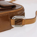 LOUIS VUITTON Monogram Vernis Christy MM Shoulder Bag Bronze M91109 Auth gh2403-6
