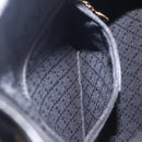 GUCCI Bamboo Backpack Leather Black Gold Tone 003 2034 0030 Auth gh2404-28