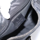 GUCCI GG Canvas Jackie Hand Bag Black 001 3735 Auth gh2405-19