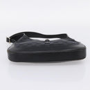GUCCI GG Canvas Jackie Hand Bag Black 001 3735 Auth gh2405-5