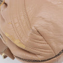 FENDI Spy Bag Hand Bag Leather Pink Gold Tone 8BL078 Auth gh2406-16