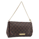 LOUIS VUITTON Damier Ebene Favorit MM Shoulder Bag M41129 LV Auth gh2407-1