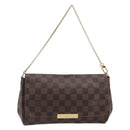 LOUIS VUITTON Damier Ebene Favorit MM Shoulder Bag M41129 LV Auth gh2407-13